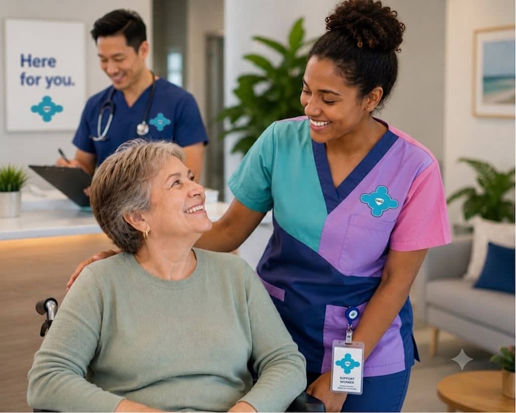 Health Assured Services community nursing care for an NDIS participant